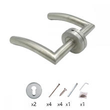 Simple Design Stainless Steel Interior Lever Door Handle